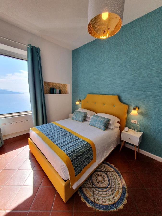 Ferienwohnung Bella Vista House-Sorrento Coast - Free Parking-Solarium Vico Equense Exterior foto